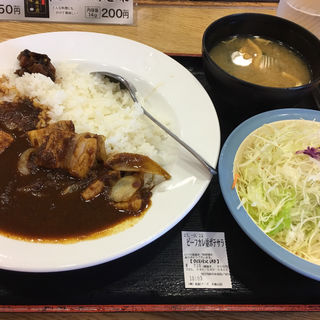 ビーフカレー ポテトサラダセット(松屋 大倉山店 )
