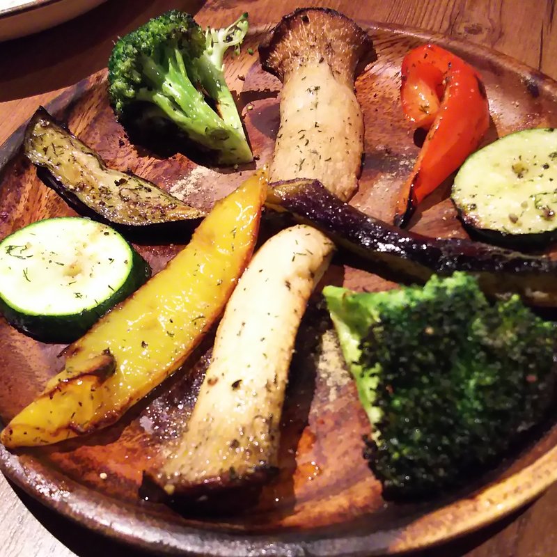 彩り野菜のグリル(カッチャル バッチャル )