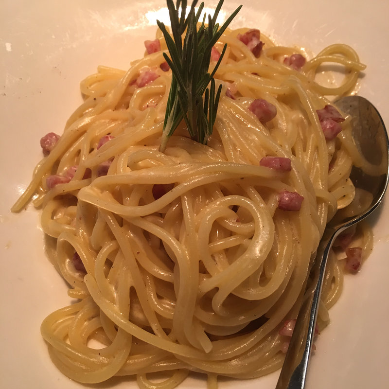 カルボナーラ(la Rouvenaz)