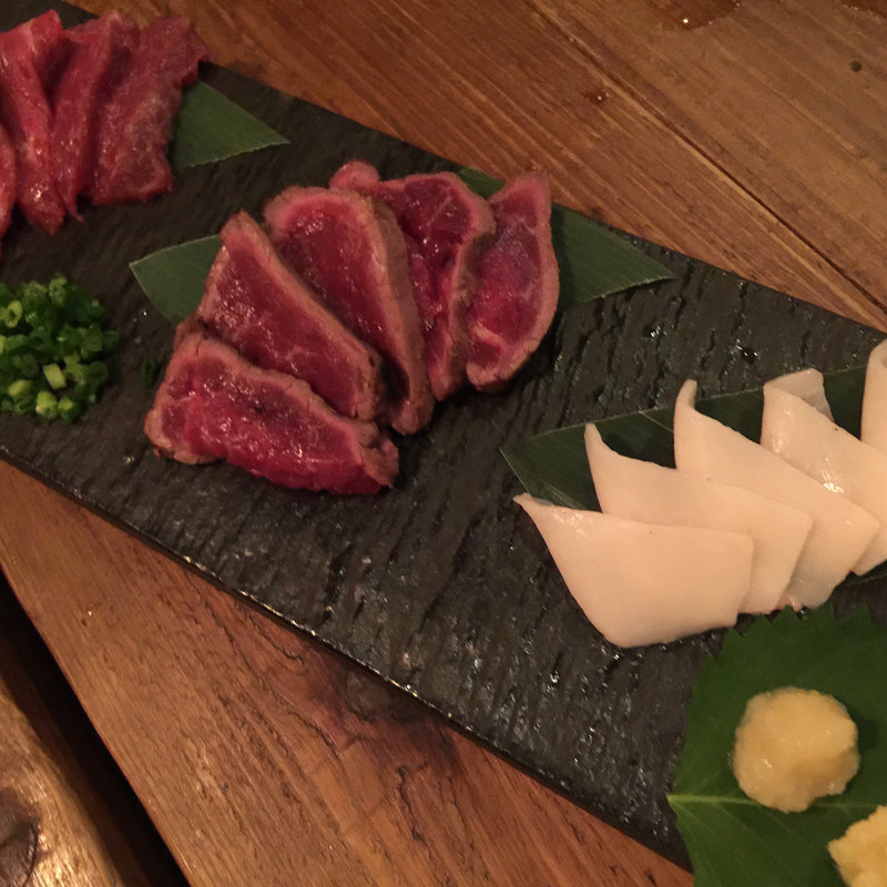 熊本直送　馬刺し　三種盛り(たから （【旧店名】さいた堂）)