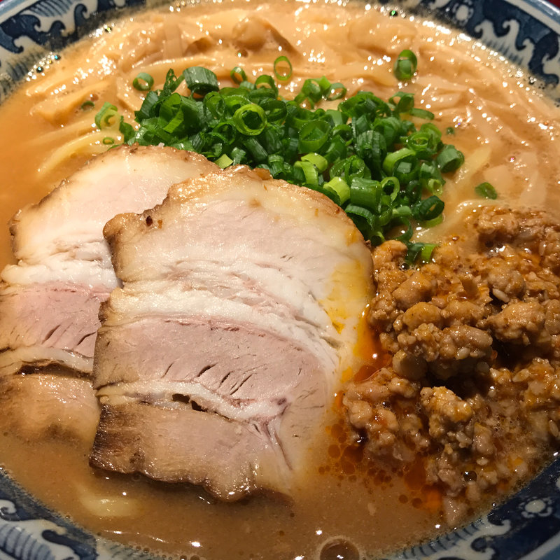 肉味噌ラーメン(麺匠佐蔵 長野駅前店 （メンショウ サクラ）)