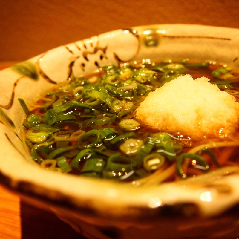 九条ねぎおろしそば（辛味大根）＜冷たいお蕎麦＞(正音 )