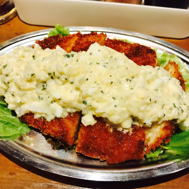 チキンカツ南蛮(骨付鳥、からあげ、ハイボール がブリチキン。浅草橋店)