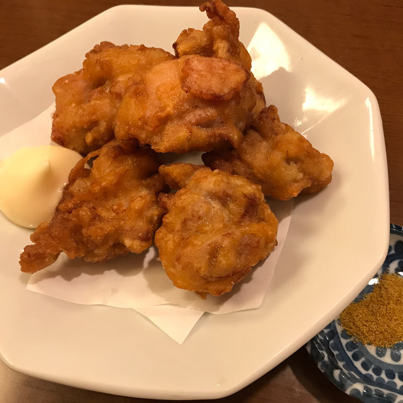鶏の唐揚げ(おいしや酒場 福わらい)