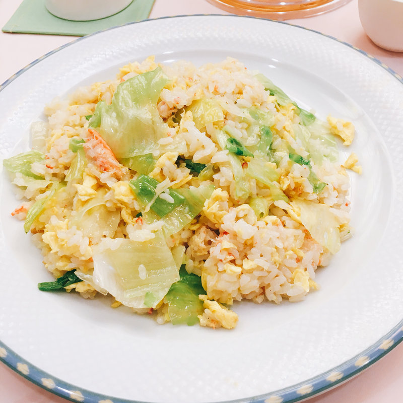 カニレタスチャーハン(菩提樹 （ボダイジュ）)