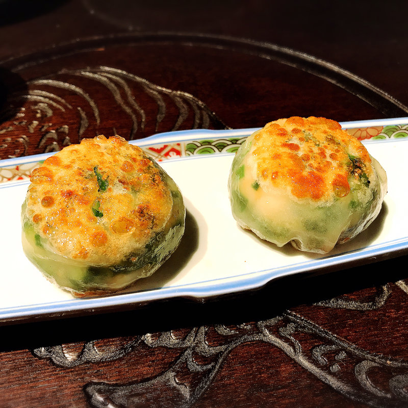 にら饅頭(虎萬元 南青山店)