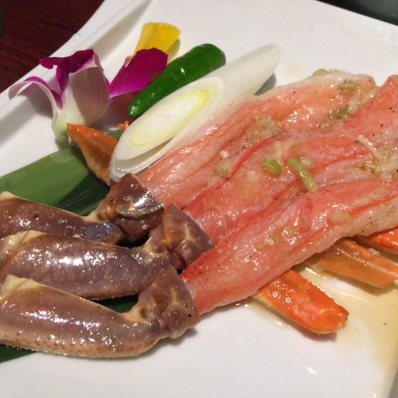 ズワイ蟹塩だれ焼(叙々苑 東京スカイツリータウン・ソラマチ店)