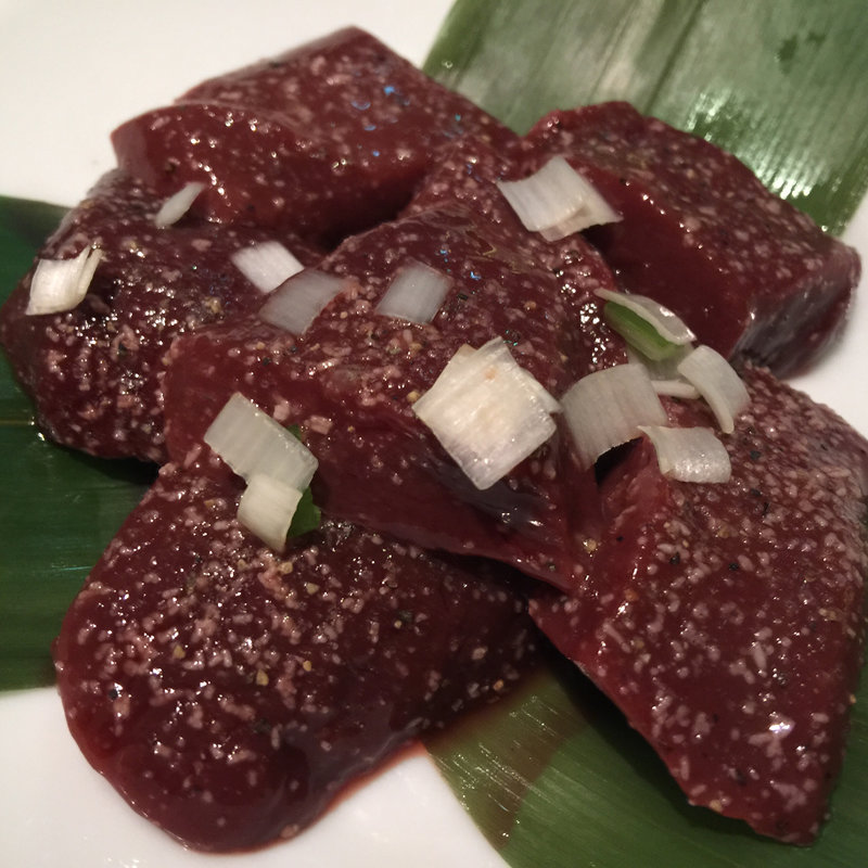 レバー厚切り塩焼(叙々苑 東京スカイツリータウン・ソラマチ店)