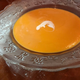 にんじんの冷製スープ(仙人掌)