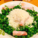 柔らか青豆の温サラダ