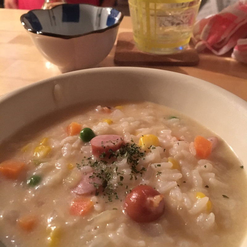 なんちゃってリゾット(ちょい呑み Ｐ)