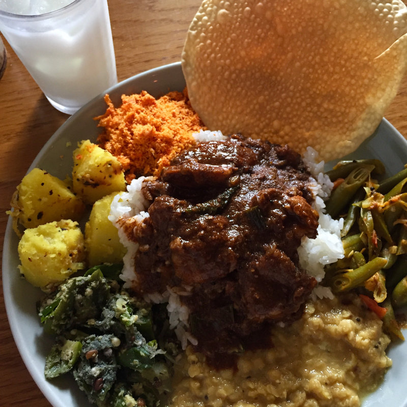 スリランカプレート（チキン）(アフターグロウ)