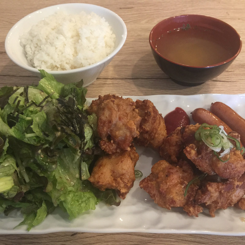 ザンギ定食DX(大衆居酒屋 ジースタイル)