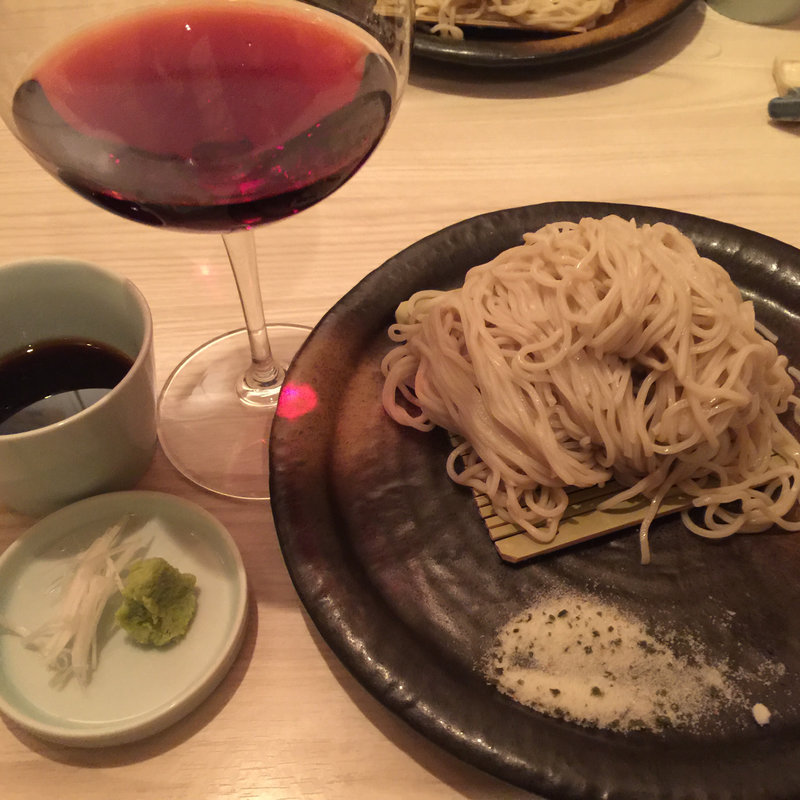 もりそば　大盛(関 蕎麦とワイン)