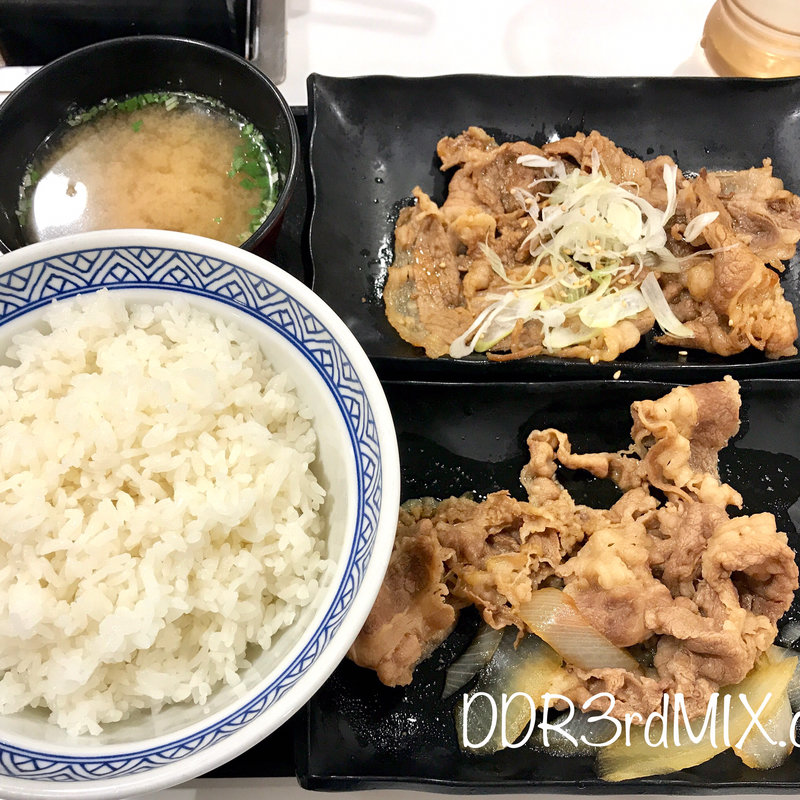 牛牛定食(吉野家 両国店 )