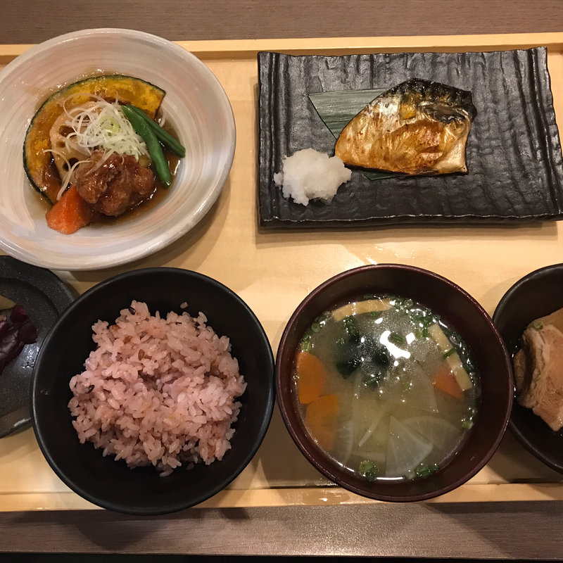 五穀 田舎定食(五穀 アリオ北砂店 （ゴコク）)