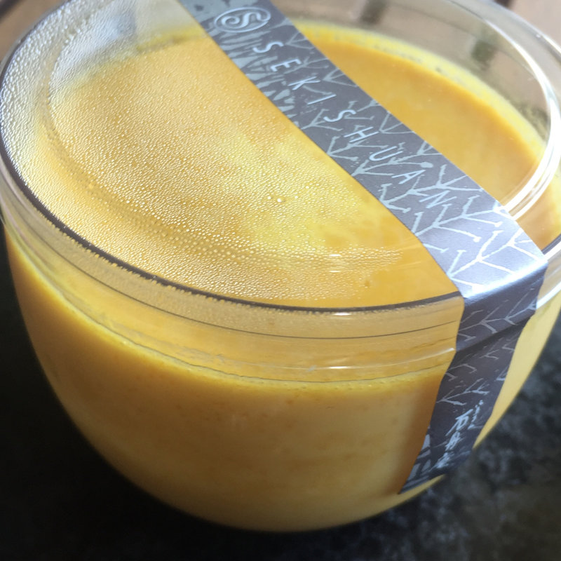 かぼちゃのプリン(石舟庵熱海店)