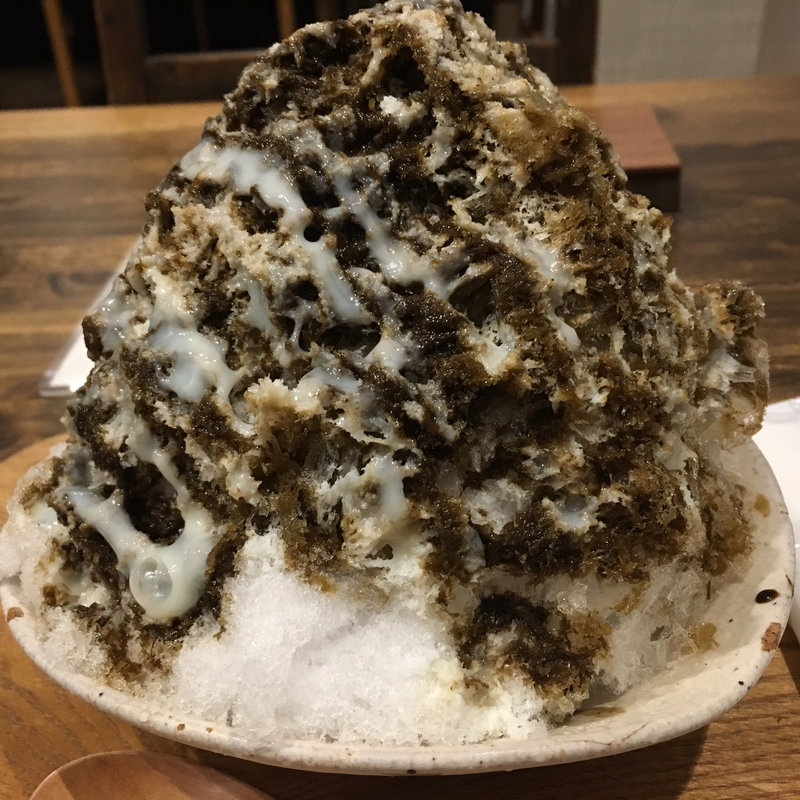 ほうじ茶みるく(北斎茶房)