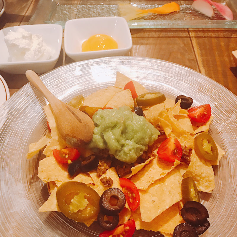 熟成肉のナチョス(グリルド エイジング・ビーフ )