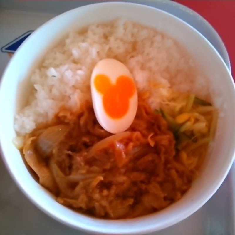 焼肉ナムルボウルセット(S.S.コロンビア・ダイニングルーム)