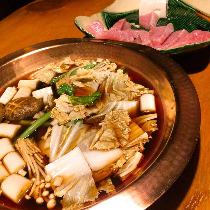 ねぎま鍋(浅草一文 別館)