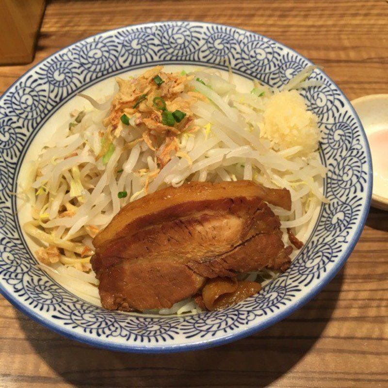 油そば中盛り(ラーメン燈郎)