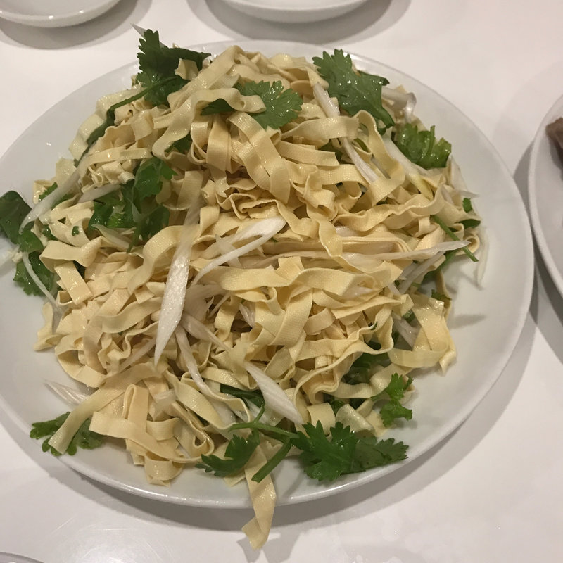 干し豆腐の冷菜