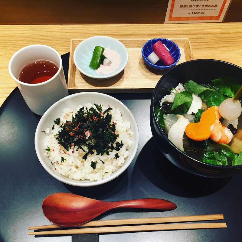 海老と魚介のおだし(おだし東京 エキュート品川サウス店)