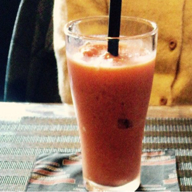 オレンジスムージー(和楽カフェ)