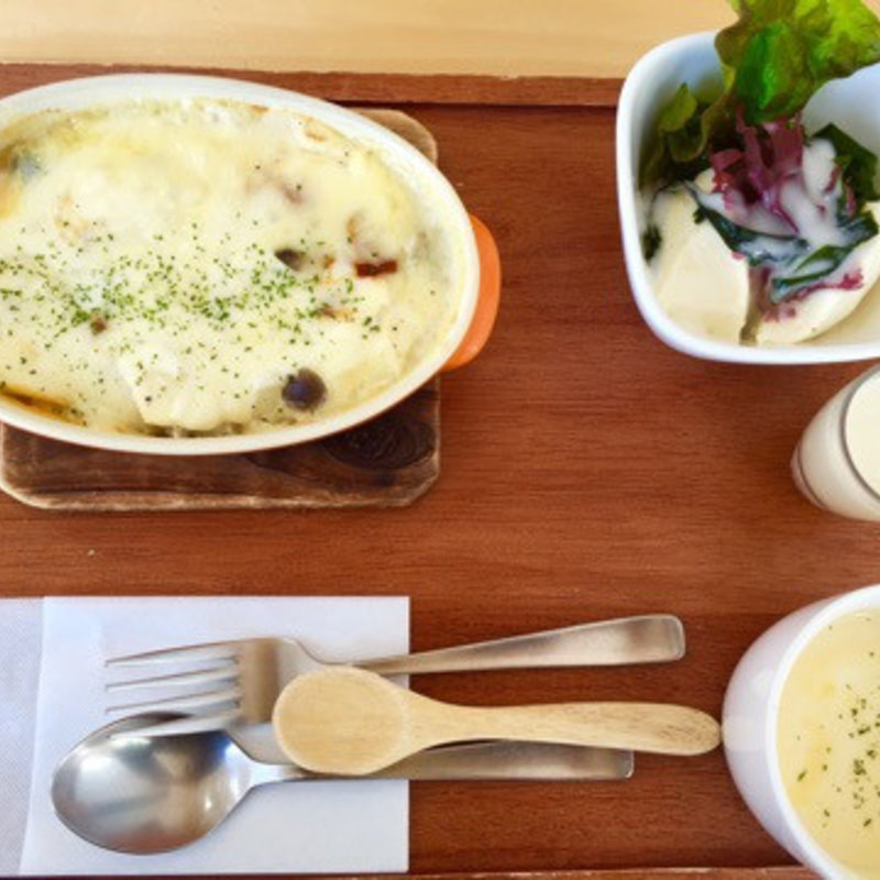 豆腐のドリアランチ(トーフカフェおおはたや )