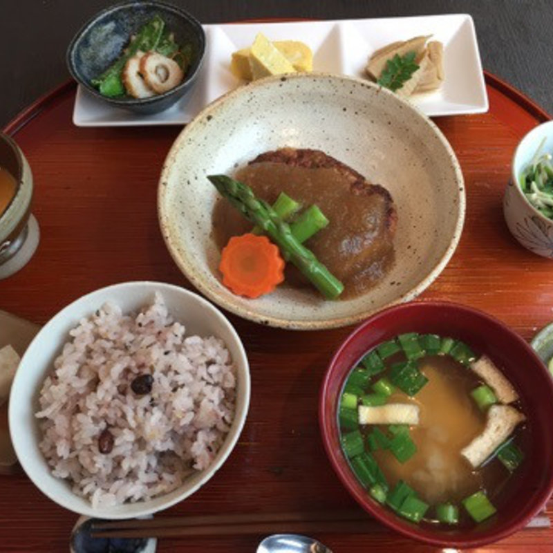 日替わりランチ和風ハンバーグ(けんや)