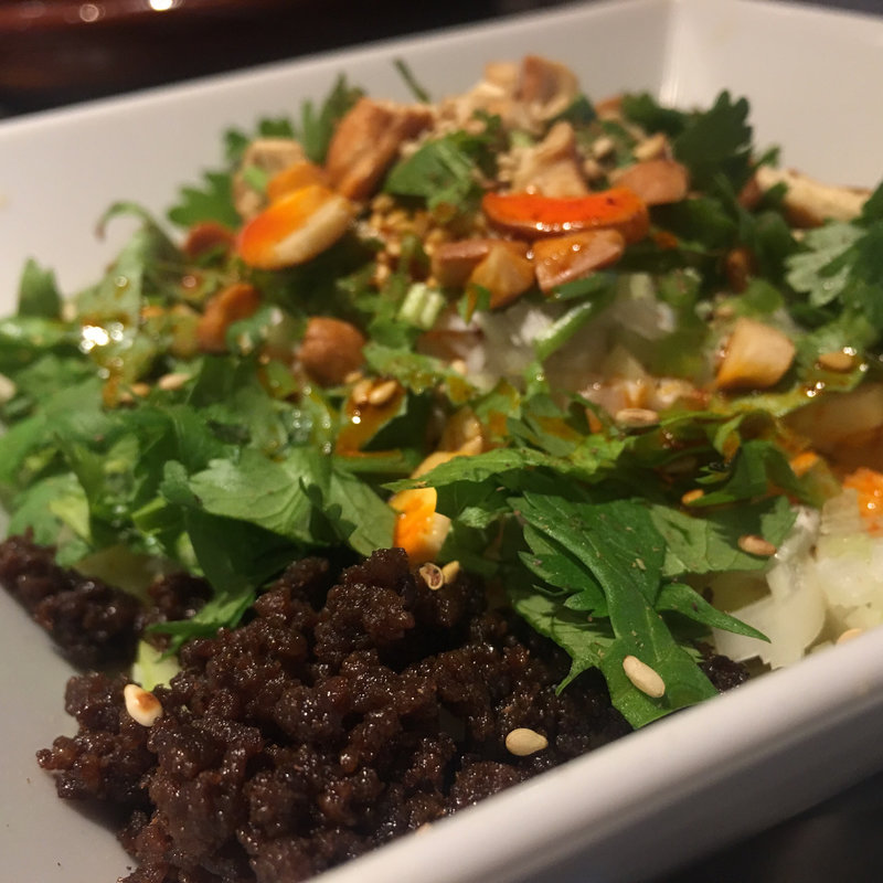 汁なし黒ゴマ担々麺(豊栄 （ホウエイ）)