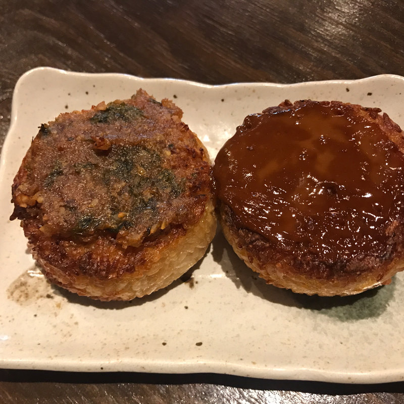 焼きおにぎり(和味和酒KOKORI)