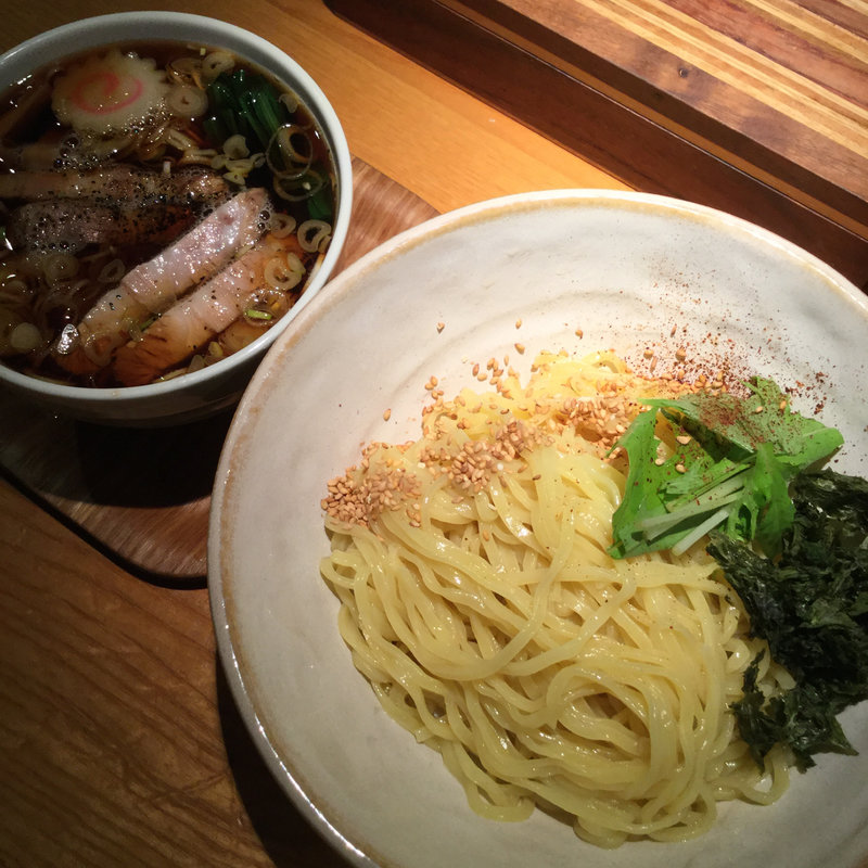 鰹だしのつけ麺(満天星DODAN （ドーダン）)