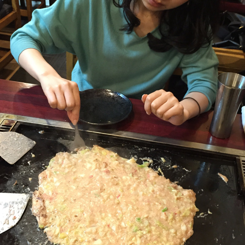 明太もちチーズもんじゃ(おしお 本店 )