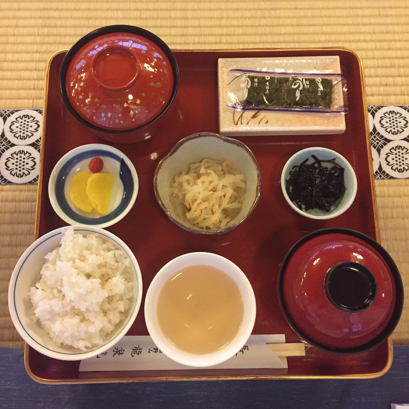 精進朝食(龍泉院)