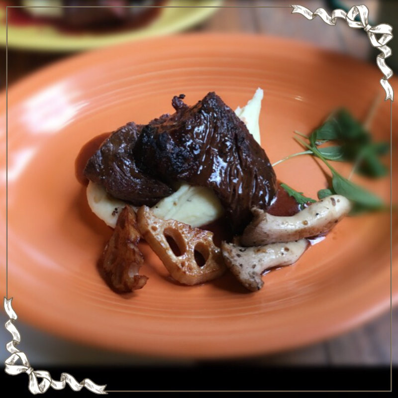 炭火焼バベットステーキw/グレービーソース(チャコールグリル グリーン 石川町)