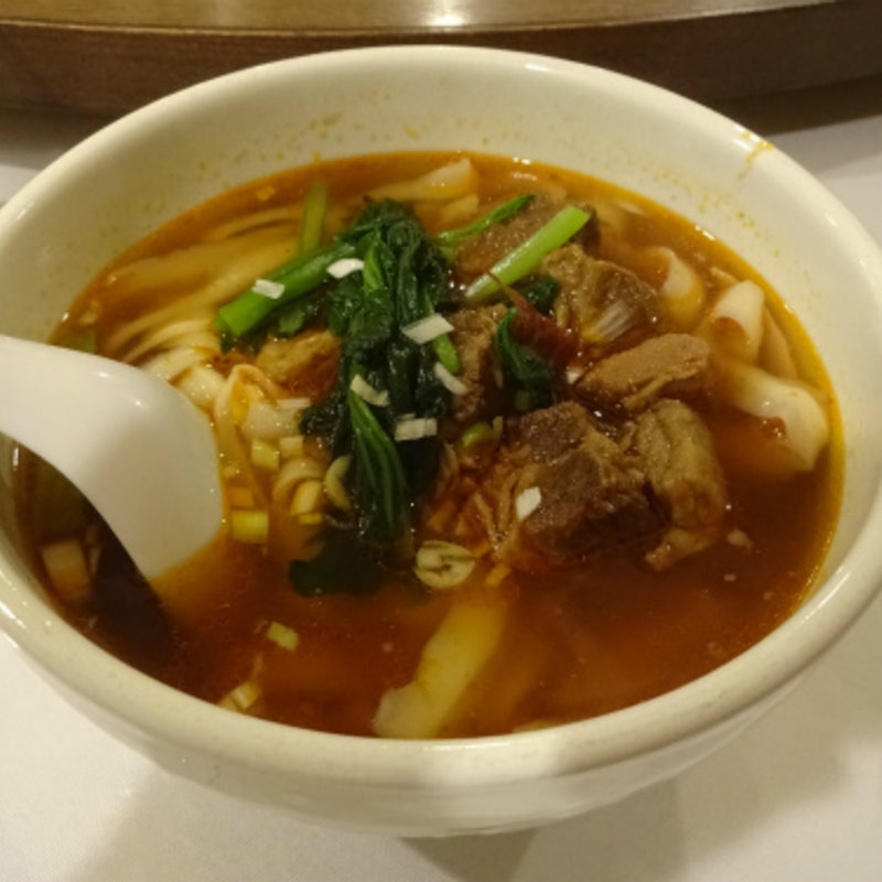 牛ばら肉刀削麺(京華樓 鶴屋町CRANE店 )