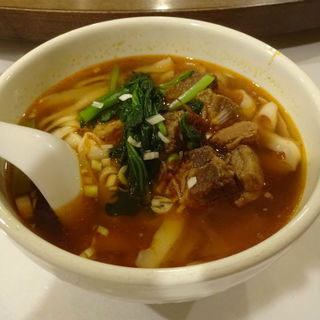 牛ばら肉刀削麺(京華樓 鶴屋町CRANE店 )