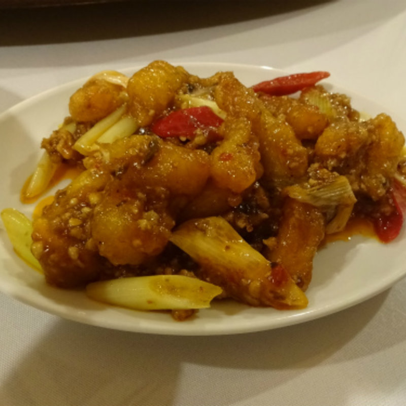 白身魚の四川風特製ソース炒め(京華樓 鶴屋町CRANE店 )