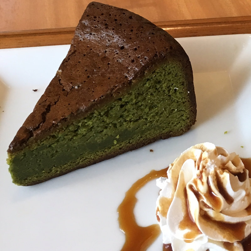 抹茶ガトーショコラ(ナナズグリーンティー 神戸ハーバーランド店)