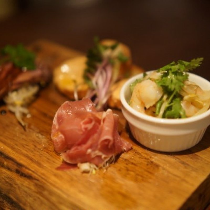 本日のシェフ前菜の3種盛り合わせ(もやし （moyashi）)