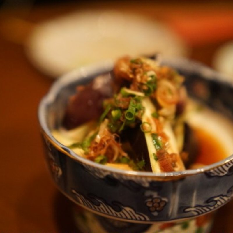 なすとみょうがのおかか和え(潮音 （シオン）)