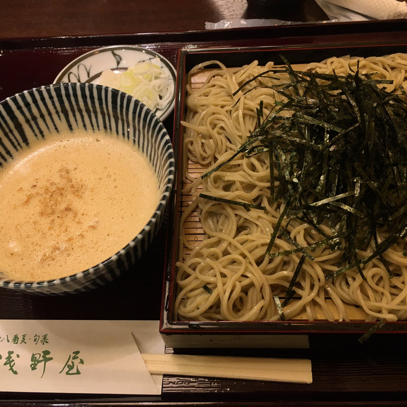 ごま汁のりかけ(銀座 浅野屋 東池袋店)