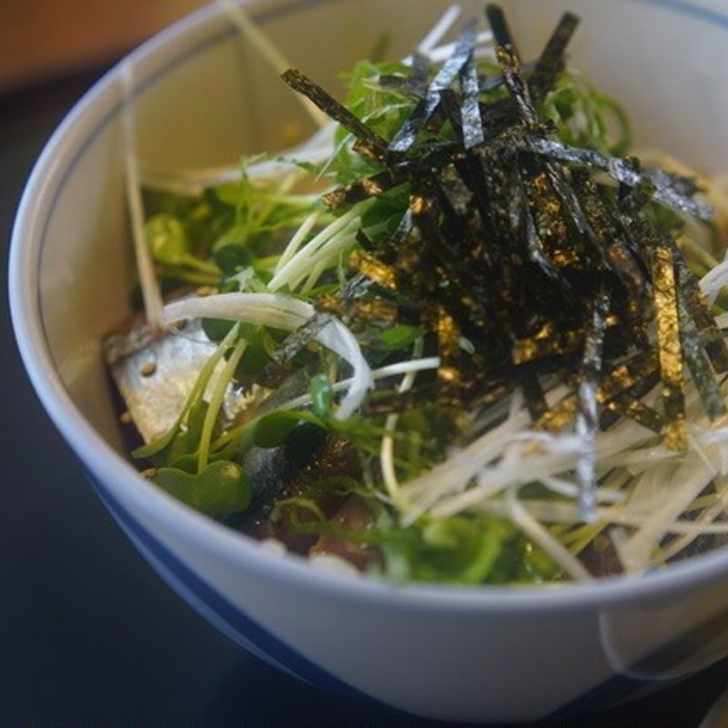 サンマ丼(カントリーハウス 海辺里)