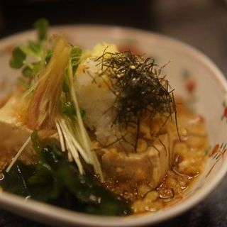 冷やしたたぬき豆腐(銀座魚勝 （GINZA UOKATSU）)