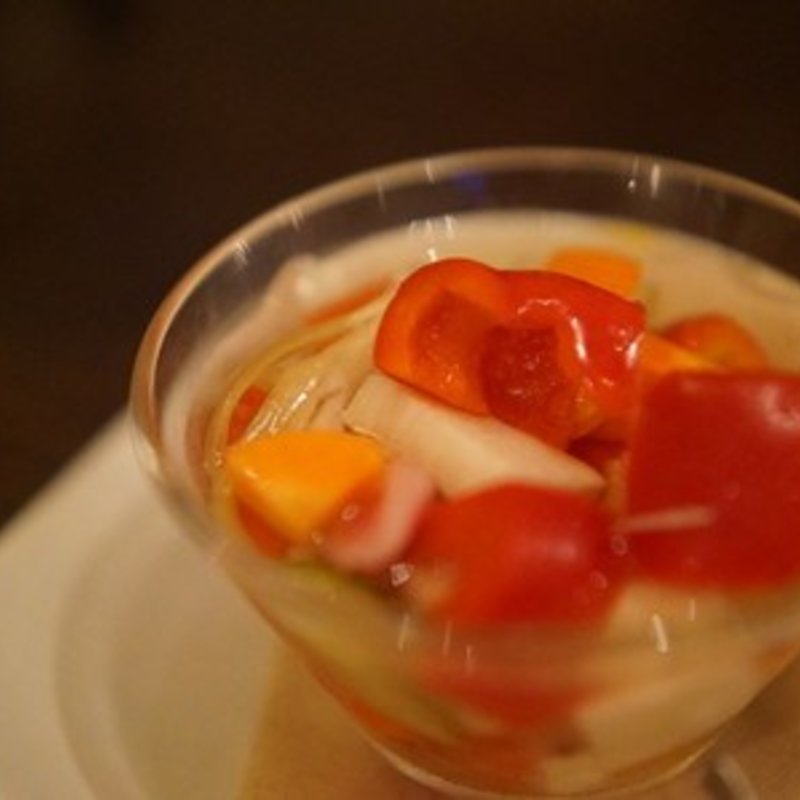 自家製ピクルスコリアンダー風(東京キュイジーヌ)