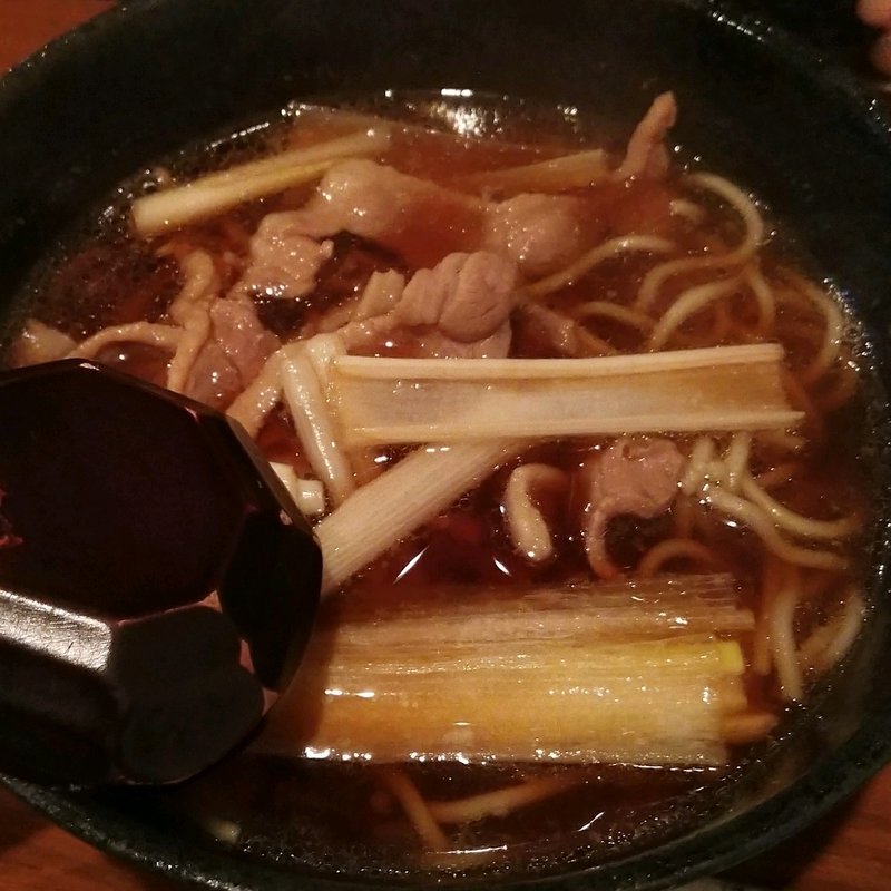 鴨南蛮（かけ）(もとじま)