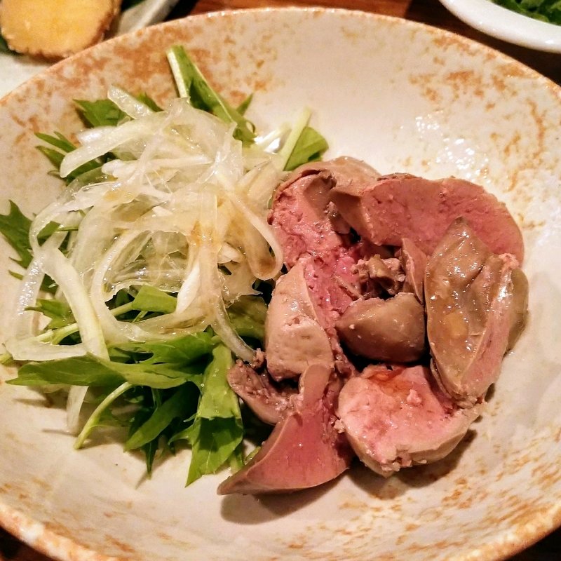 白レバー　胡麻油(もとじま)