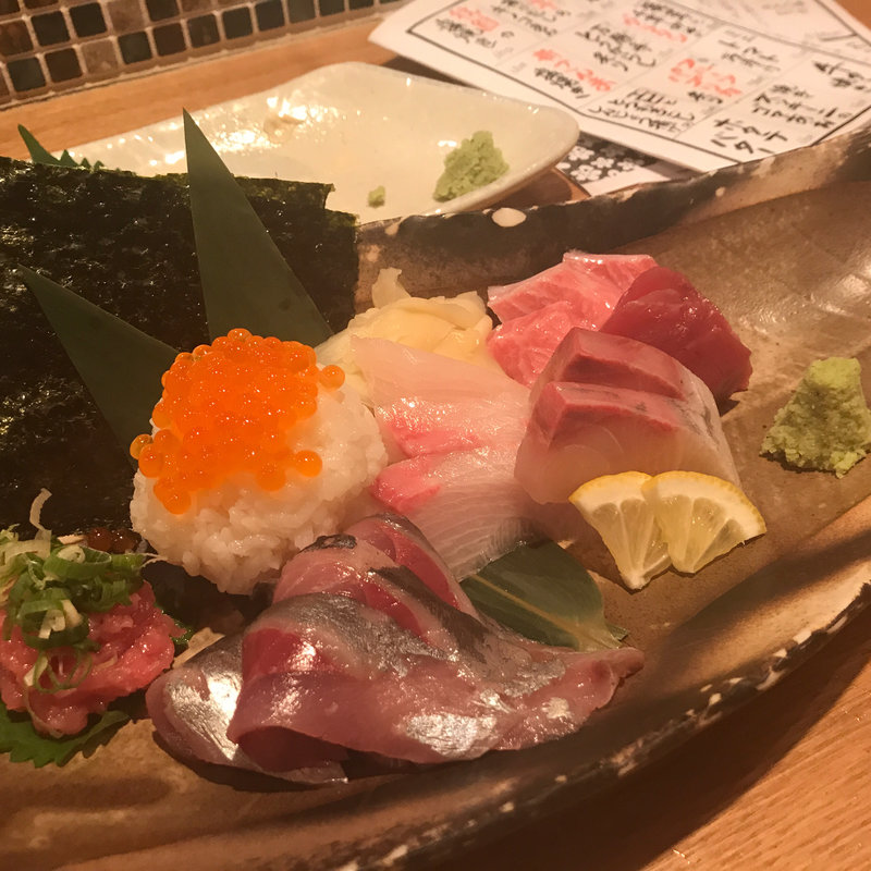 刺身三点盛り(点ス 大宮店)